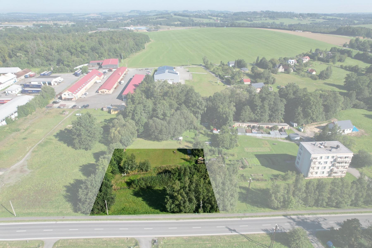 Prodej stavebního pozemku 2 357 m²