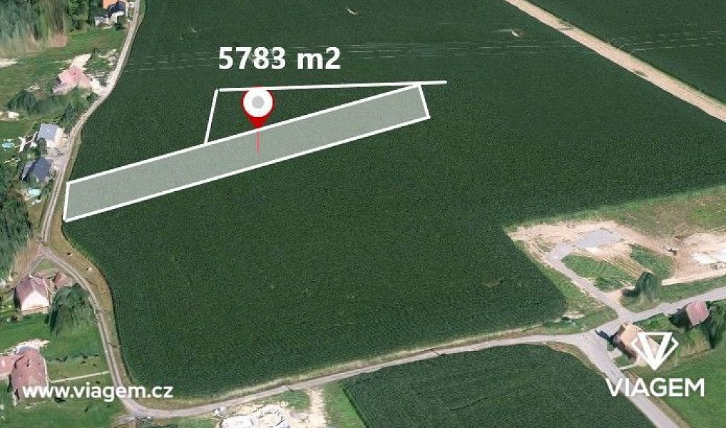Prodej pole 1 213 m², Horní Domaslavice – náhled fotky 2