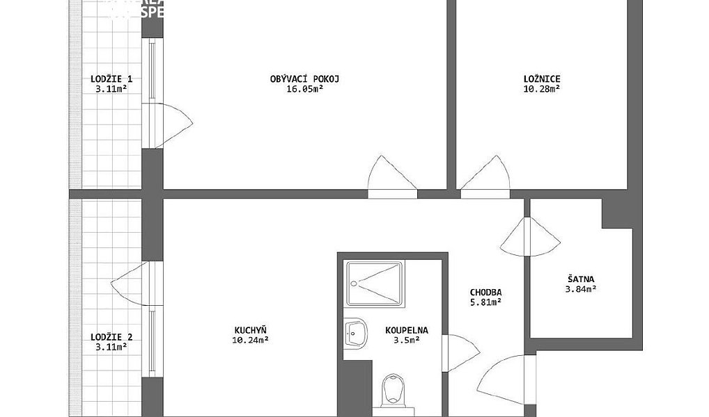 Prodej bytu 2+1 50 m², Brno – náhled fotky 23