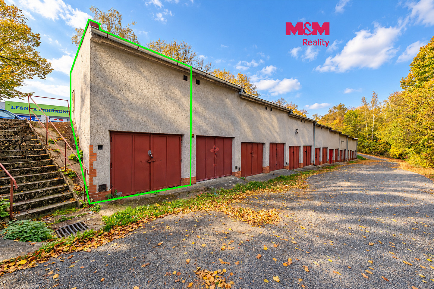 Prodej garáže, 20 m2, Písek, ul. Pražská