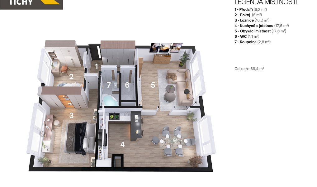 Prodej bytu 3+1 70 m², Hronov – náhled fotky 26