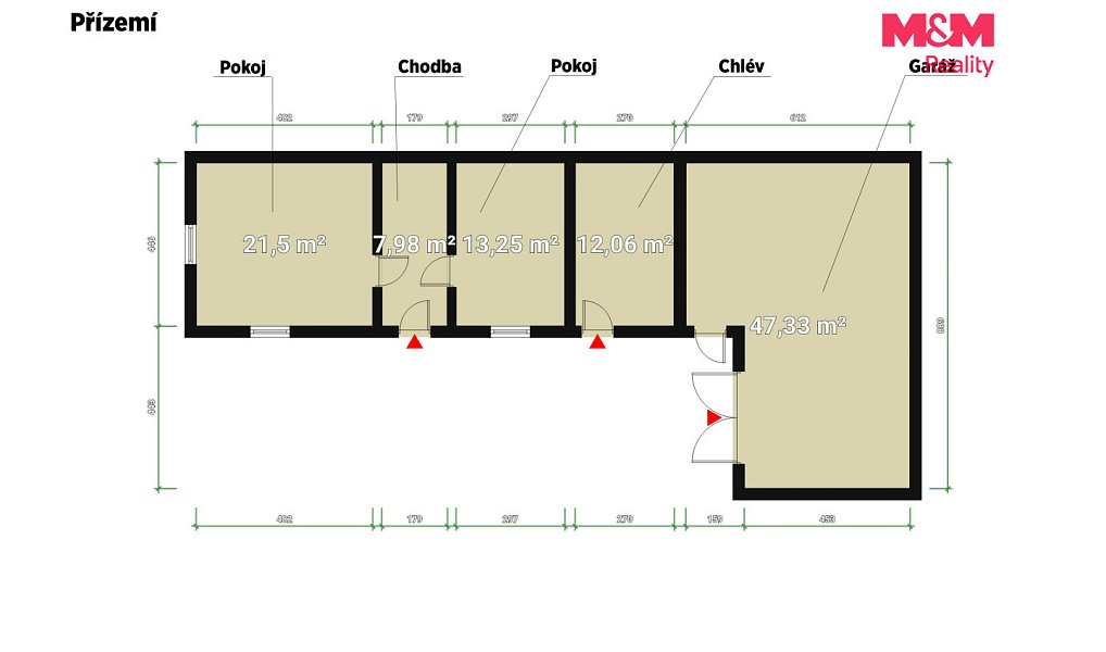 Prodej domu 102 m² s pozemkem 281 m², Žichovice – náhled fotky 9