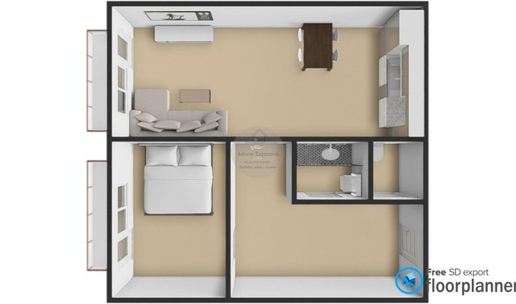 Prodej bytu 2+kk 54 m², Ostrava – náhled fotky 13