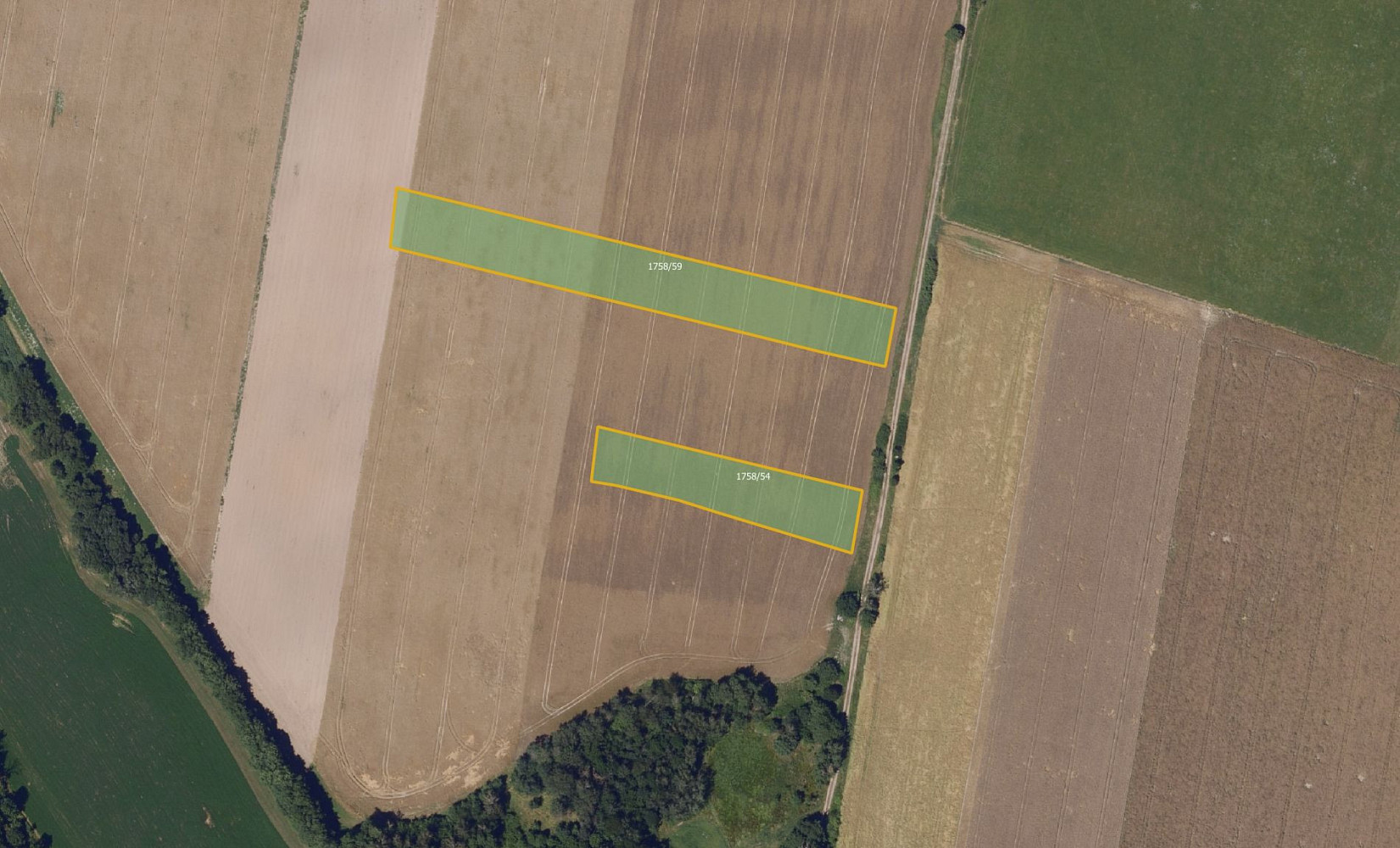 Prodej pole 9 071 m²