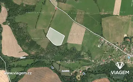Prodej pole 9 318 m², Ždírec, okres Plzeň-Jih