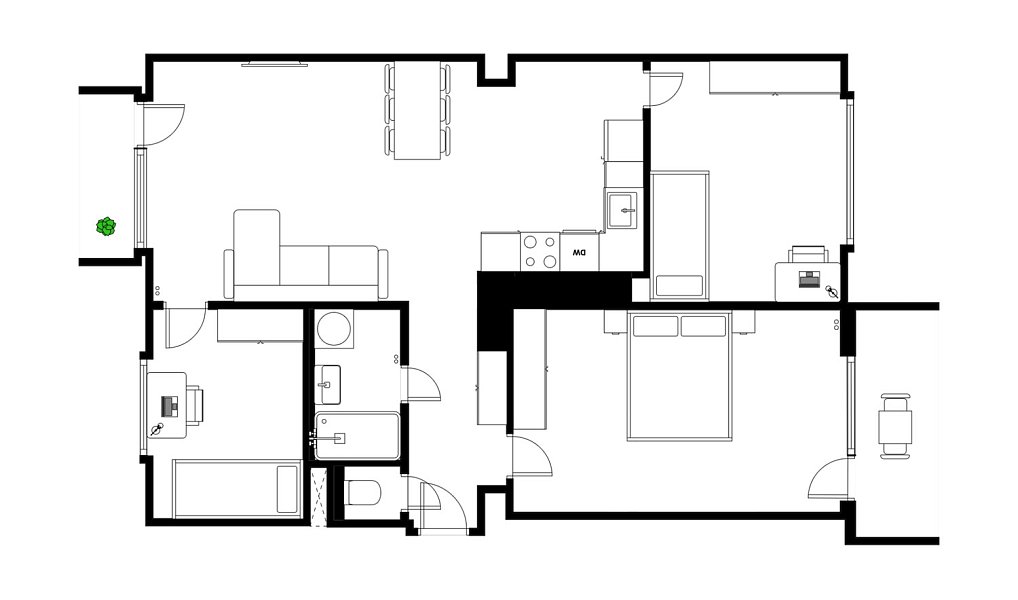 Prodej bytu 4+kk 79 m², Praha – náhled fotky 3