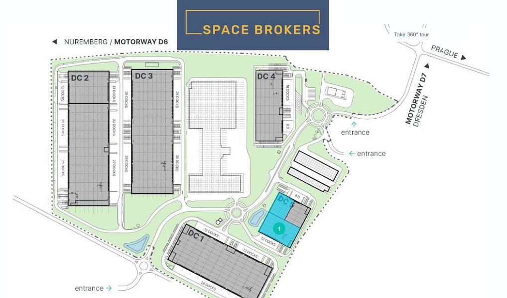 Pronájem skladovacích prostor 8 542 m², Jeneč – náhled fotky 4