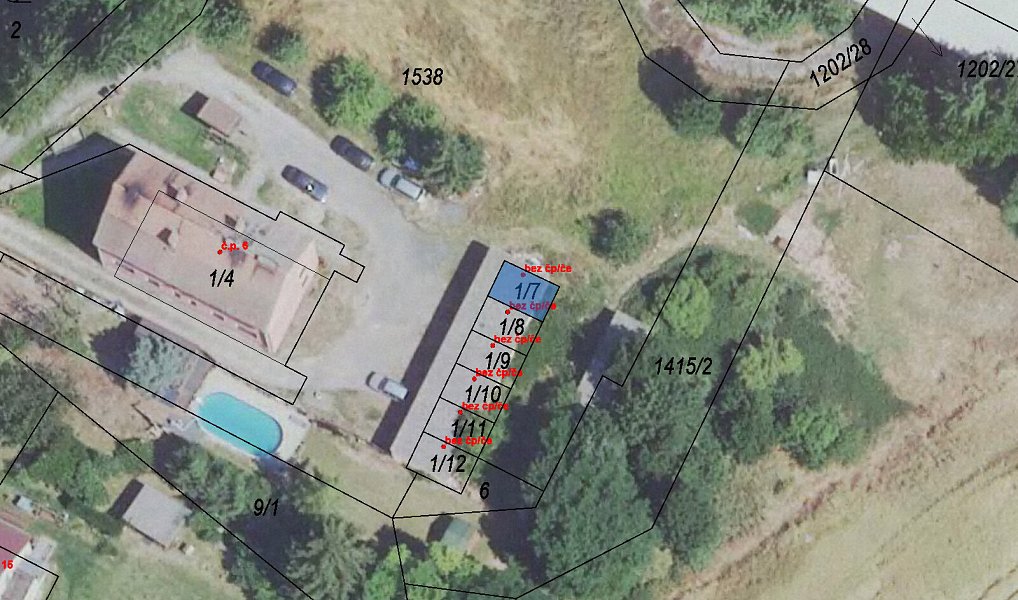 Samostatná zděná garáž, Velká Černoc, Měcholupy, Měcholupy – náhled fotky 5