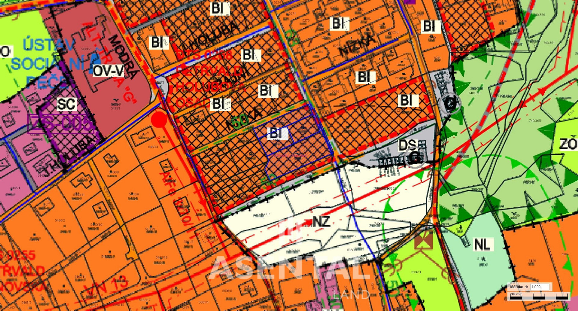 Prodej stavebního pozemku 2 731 m² – fotografie 5