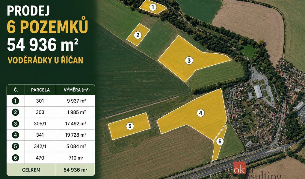 Prodej pole 54 936 m², Říčany – náhled fotky 6