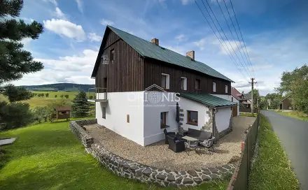 Prodej ubytovacího objektu 380 m², Loučná pod Klínovcem - Háj, okres Chomutov
