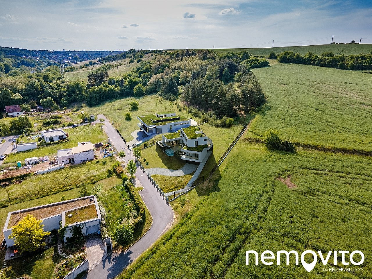 Prodej stavebního pozemku 1 419 m² – pohled 4