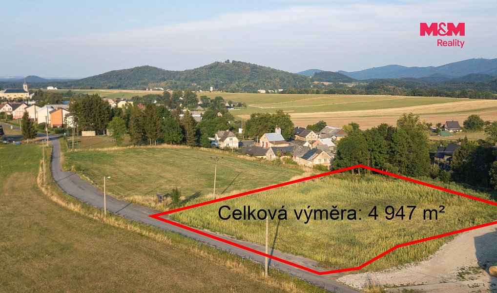 Prodej stavebního pozemku 4 947 m², Skorošice – náhled fotky 2