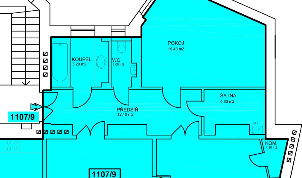 Pronájem bytu 3+1 120 m², Praha – náhled fotky 7