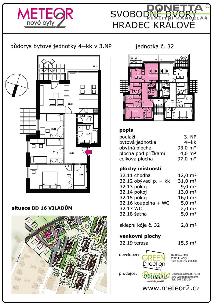 Prodej bytu 4+kk 96 m² – fotografie 4