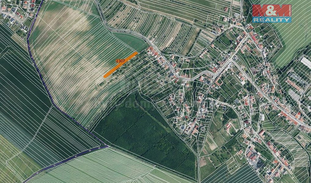 Prodej pole 531 m², Stavěšice – náhled fotky 3