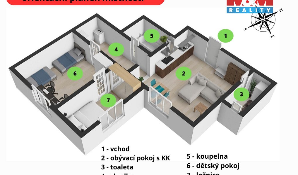 Prodej bytu 3+kk 64 m², Havlíčkův Brod – náhled fotky 10