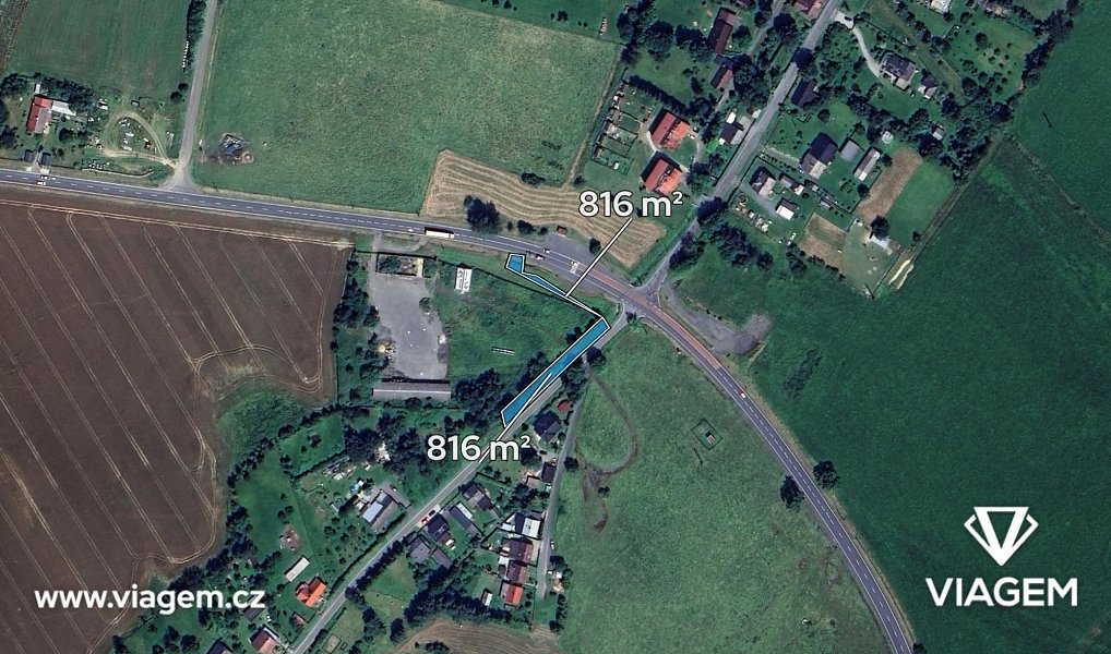 Prodej pole 816 m², Milotice nad Opavou – náhled fotky 2