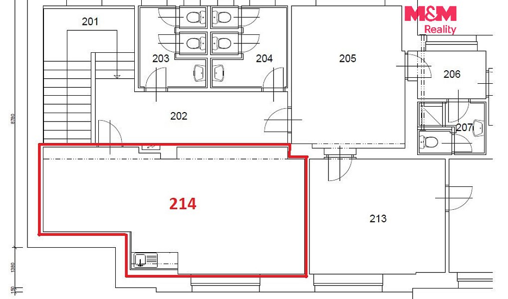 Pronájem obchodních prostor 108 m², Červený Kostelec – náhled fotky 12