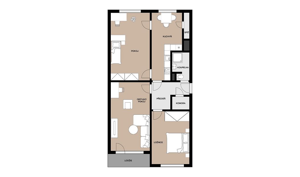 Prodej bytu 3+1 78 m², Liberec – náhled fotky 16
