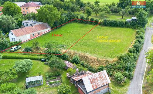 Prodej stavebního pozemku 1 144 m², Kamenná Lhota, okres Havlíčkův Brod