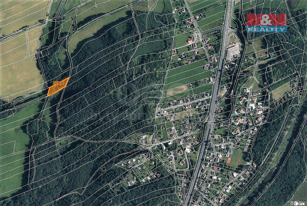 Prodej lesa 2 609 m²