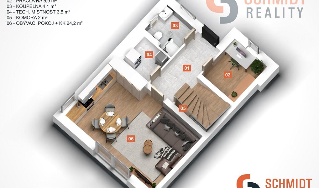 Prodej domu 97 m² s pozemkem 169 m², Nový Poddvorov – náhled fotky 8