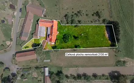 Prodej domu 301 m² s pozemkem 2 130 m², Smilovy Hory - Malý Ježov, okres Tábor