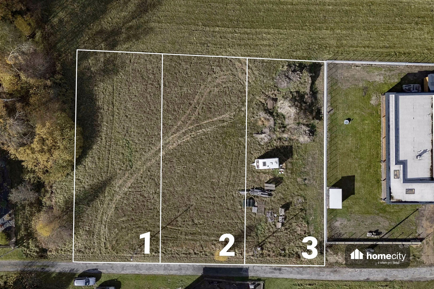 Prodej stavebního pozemku 900 m² – fotografie 3