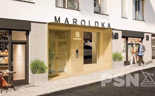 Prodej bytu 1+kk 37 m², Maroldova, Praha 4 - Nusle, okres Praha