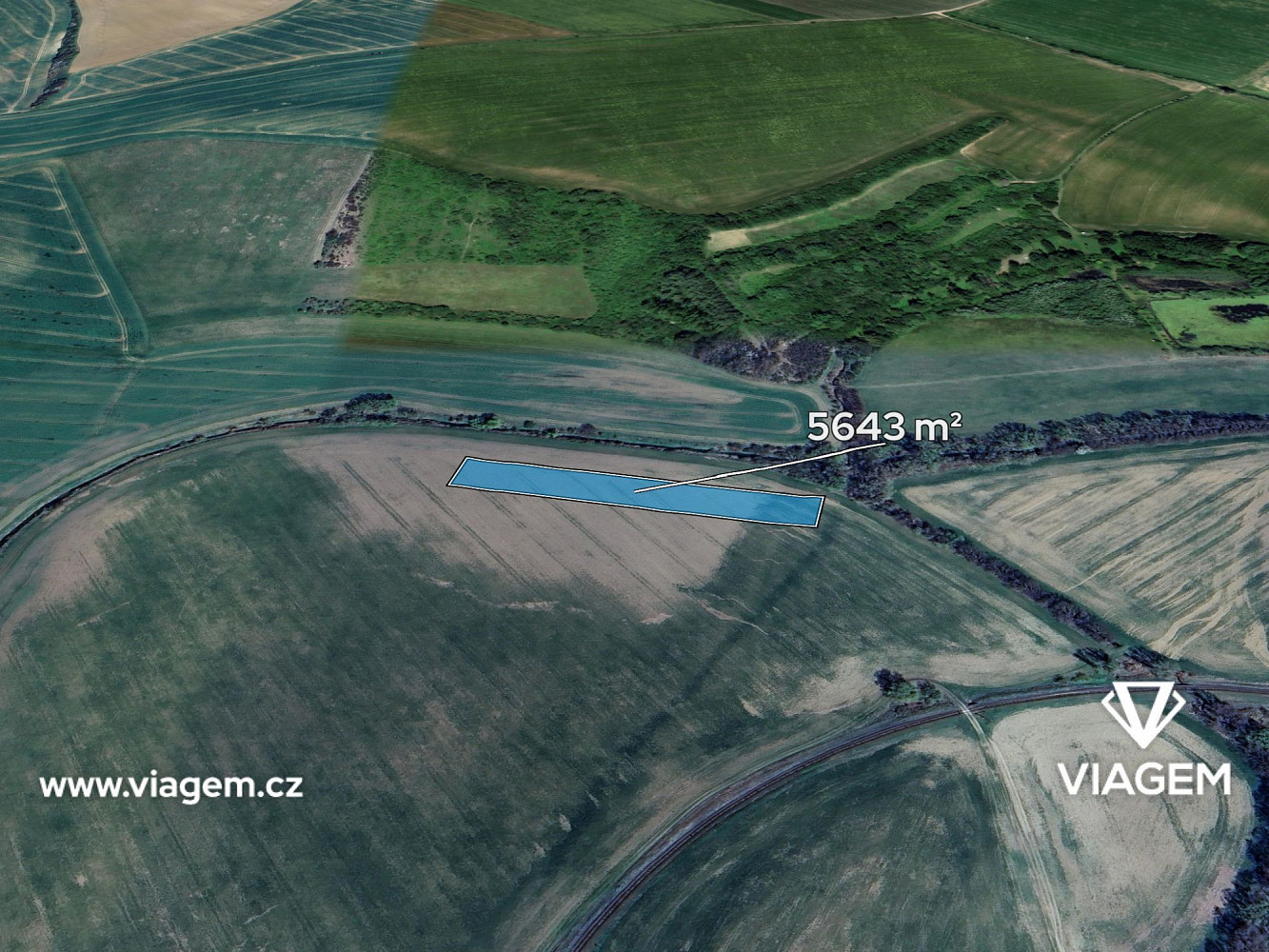Prodej pole 1 254 m²