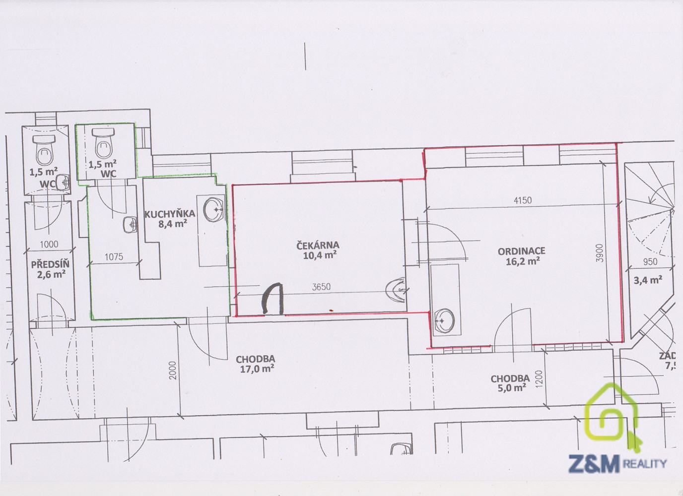 Pronájem obchodních prostor 26 m² — photo 2