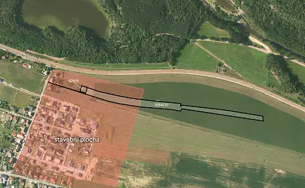 Prodej stavebního pozemku 4 254 m², Ejpovice, okres Rokycany