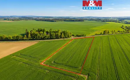 Prodej pole 15 668 m², Vodňany - Újezd, okres Strakonice