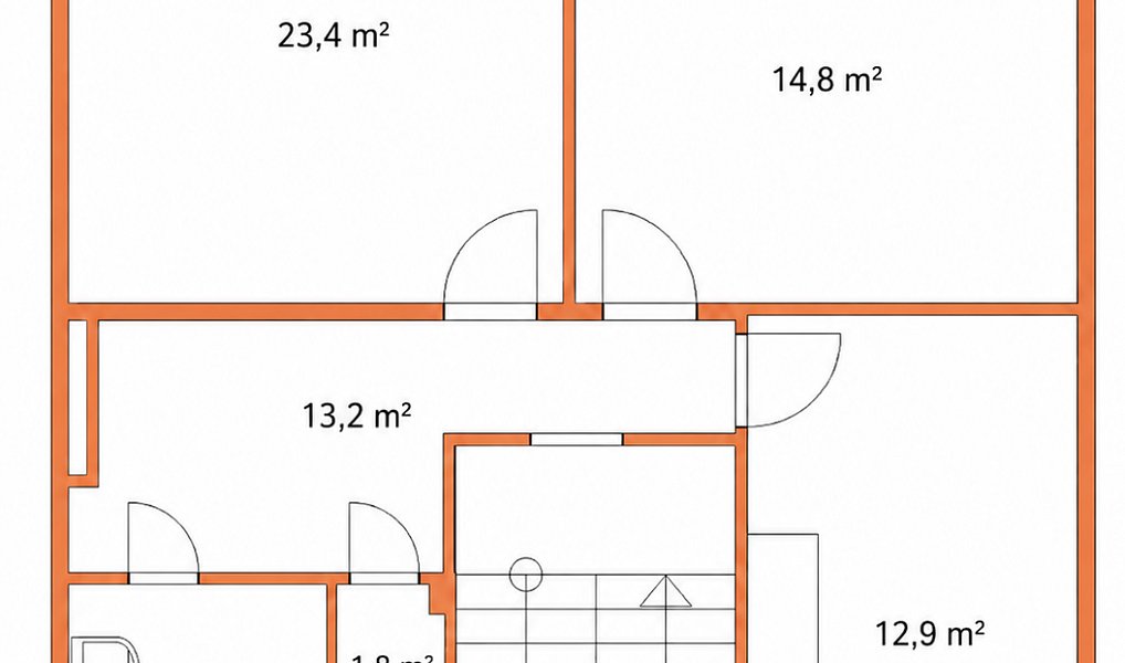 Pronájem bytu 3+kk 70 m², Pardubice – náhled fotky 15