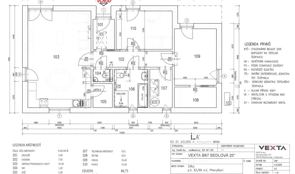 Prodej domu na klíč 85 m² s pozemkem 751 m², Zdiby – náhled fotky 6