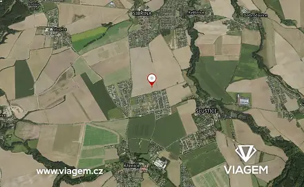 Prodej pole 3 857 m², Sibřina, okres Praha-východ