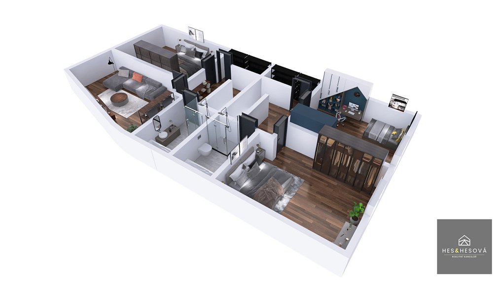 Prodej domu 146 m² s pozemkem 70 m², Vysoký Újezd – náhled fotky 8