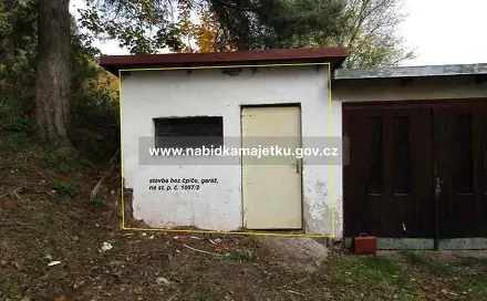 Hostinné, garáž na pozemku stavební parcele č. 1057/2, Hostinné, okres Trutnov