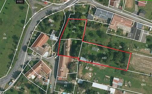 Prodej stavebního pozemku 1 920 m², Kostelany - Lhotka, okres Kroměříž