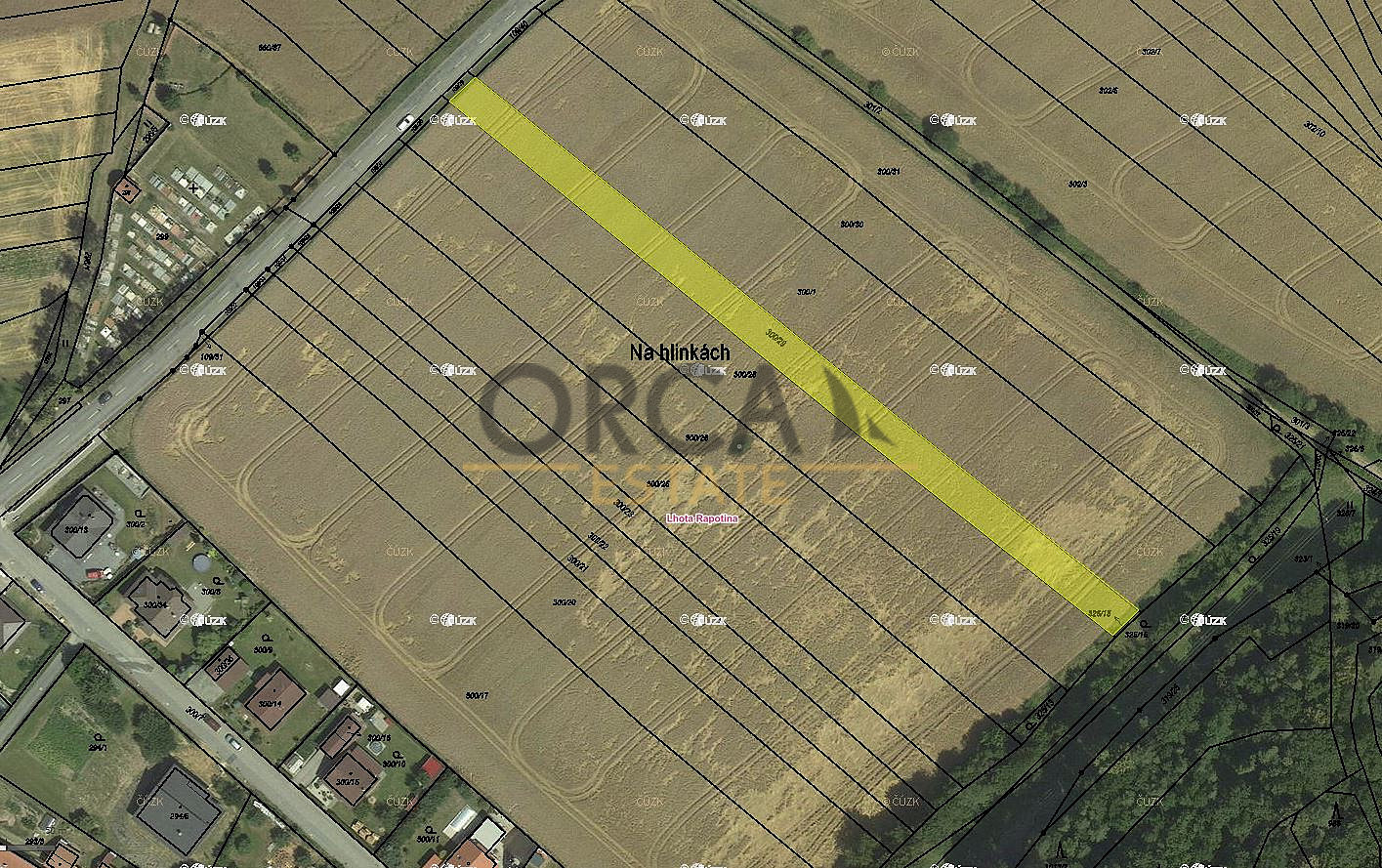 Prodej stavebního pozemku 2 050 m²
