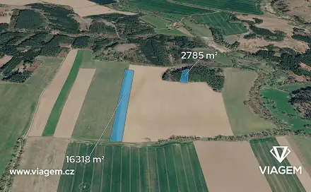 Prodej pole 3 183 m², Chotoviny, okres Tábor
