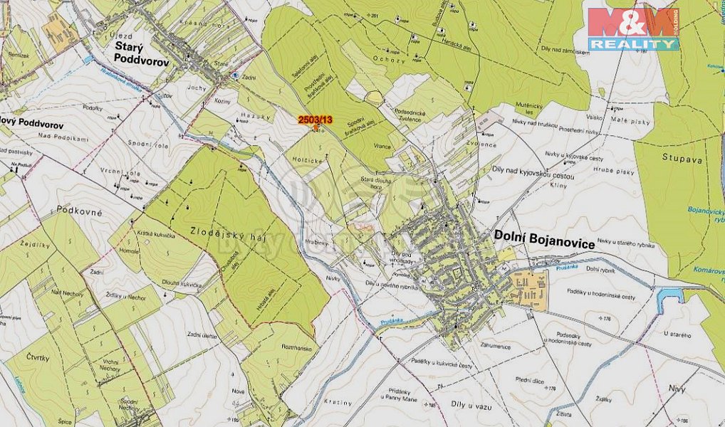 Prodej pole 300 m², Dolní Bojanovice – náhled fotky 2