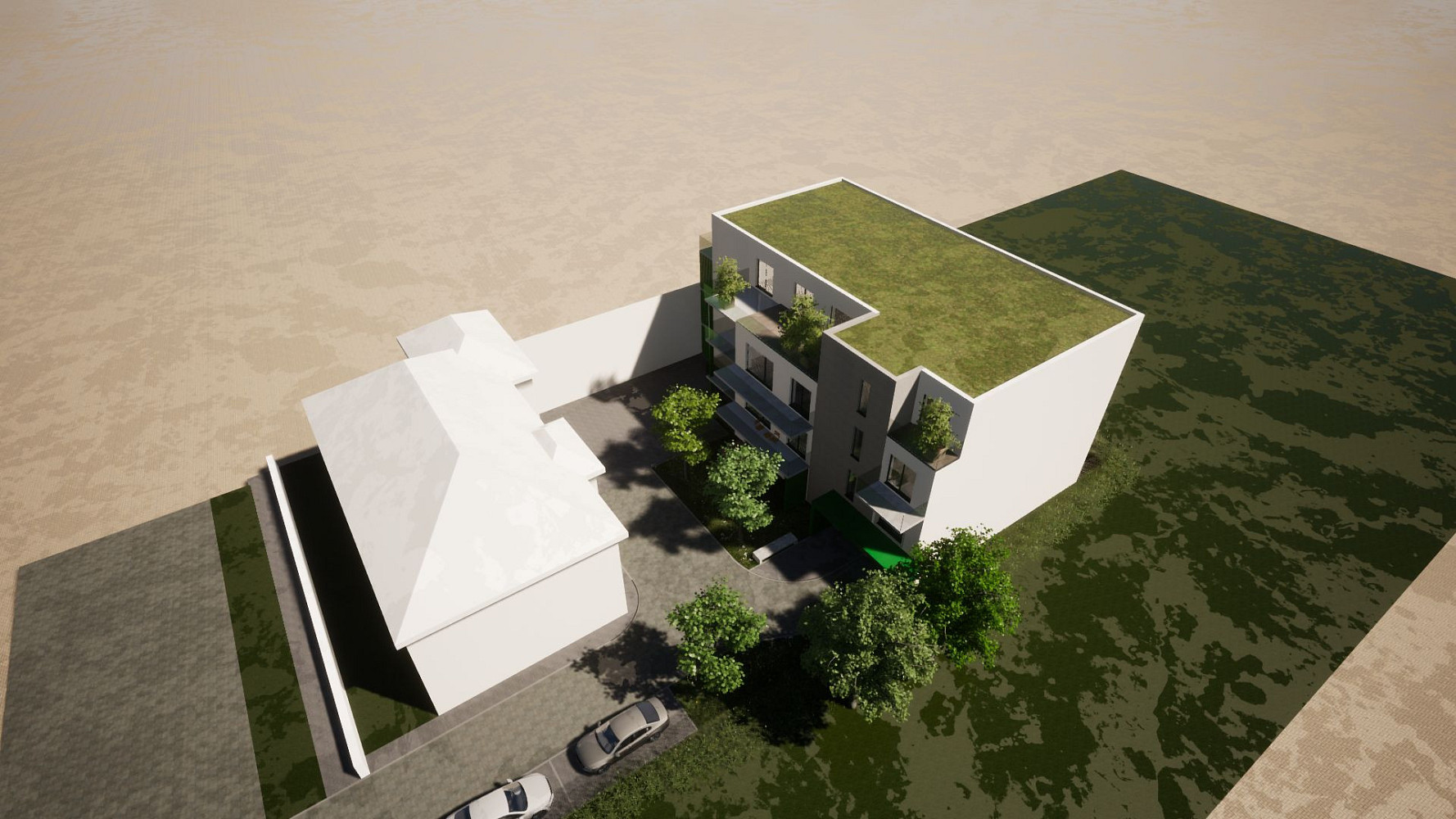 Prodej stavebního pozemku 822 m² – fotografie 4