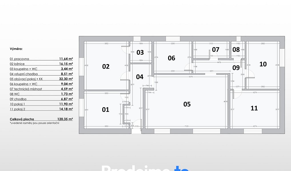 Prodej domu 120 m² s pozemkem 828 m², Strachotice – náhled fotky 16