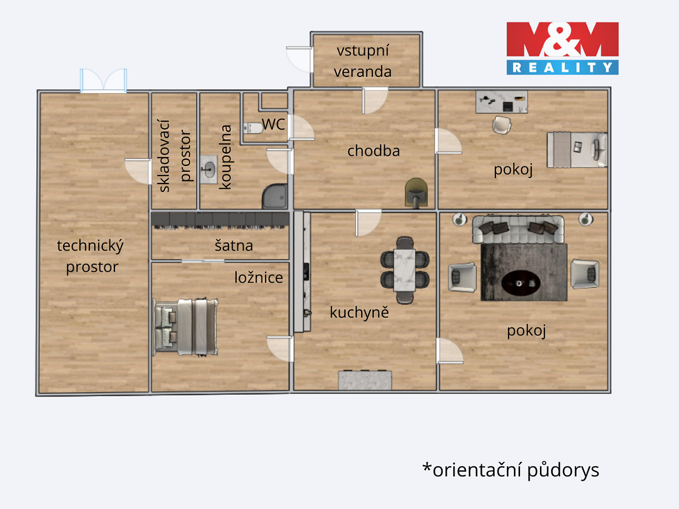 Dům – Předslav, Němčice – pohled 3