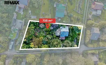 Prodej chaty/chalupy 50 m² s pozemkem 735 m², Hýskov, okres Beroun