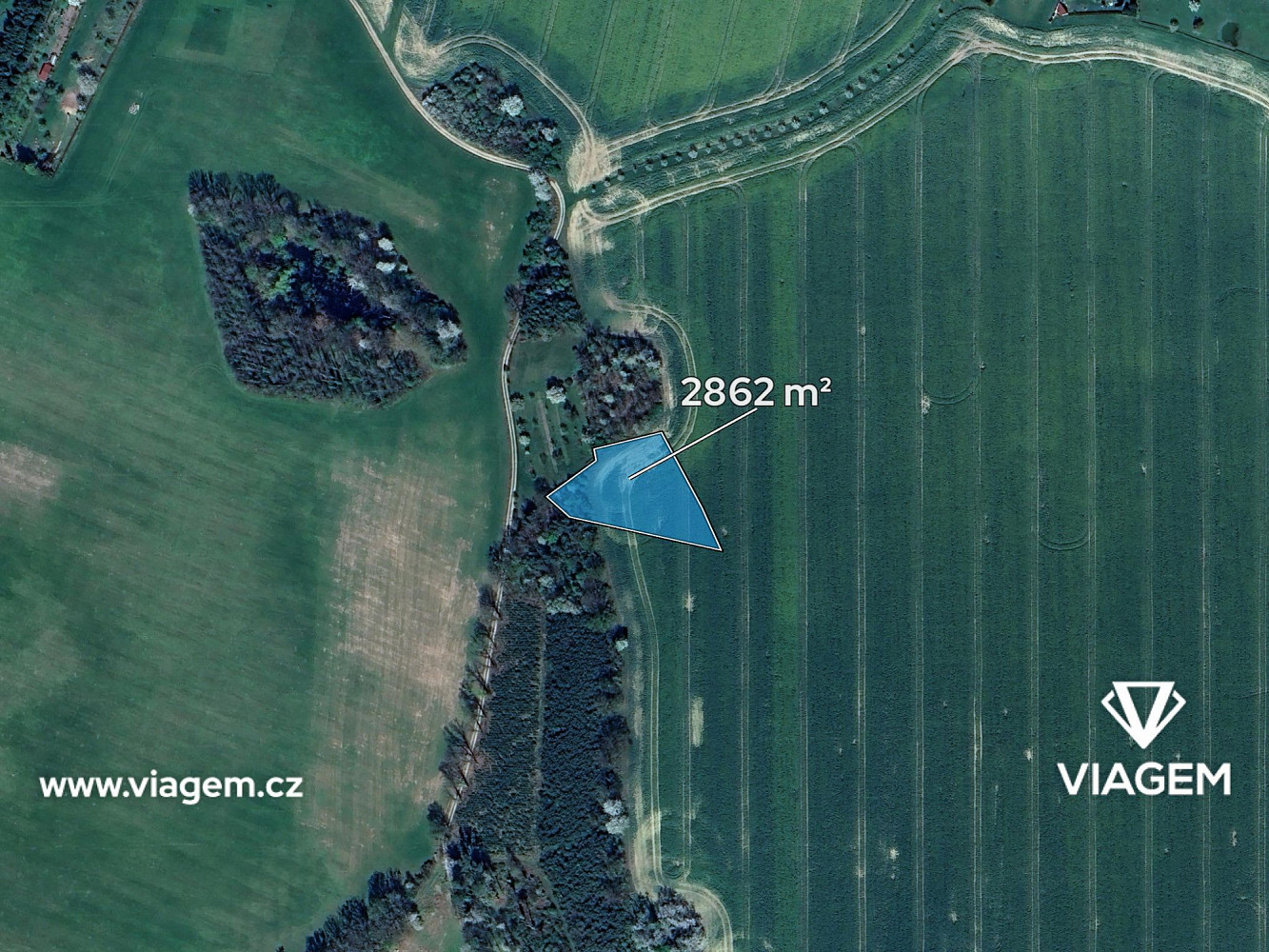 Prodej pole 477 m² – fotografie 2