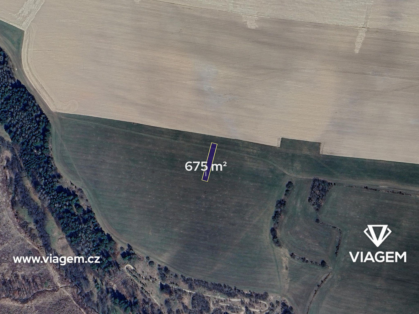 Prodej pole 675 m² – fotografie 2