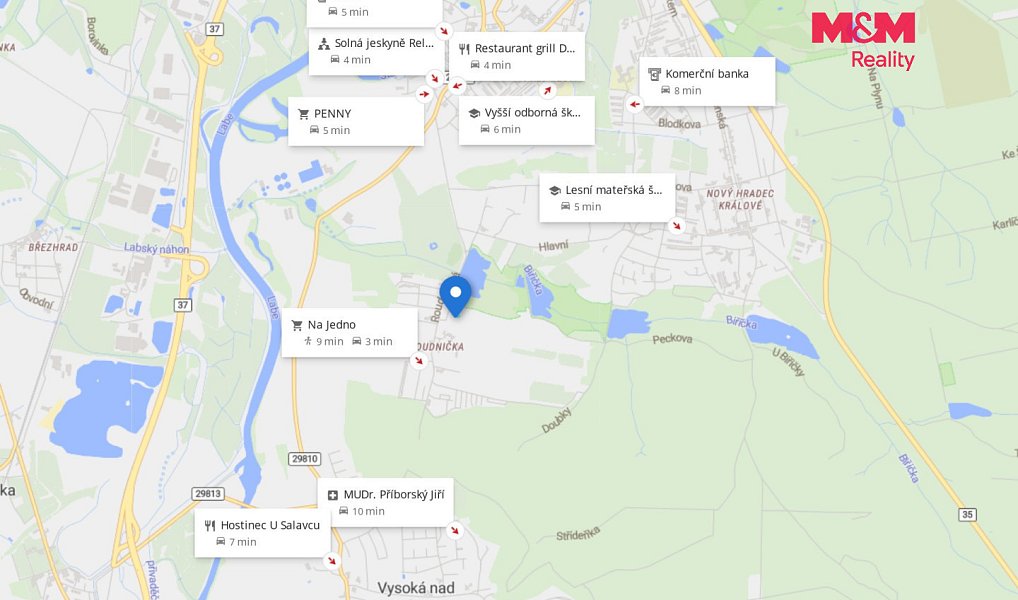 Prodej stavebního pozemku 730 m², Hradec Králové – náhled fotky 8